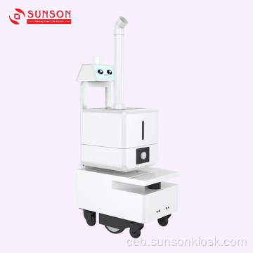 Pag-disinfection Mist Spray Robot